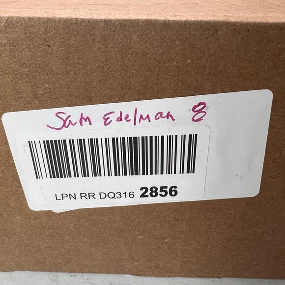 Sam Edelman Codie Ankle Boots Suede Block Heeled Black Women's 8M NWOB - Picture 9 of 9